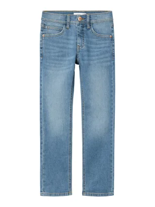 NAME IT - NKMSILAS SLIM JEANS 4272-IS TB medium blue denim - Gr. - 152