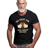 RAHMENLOS® T-Shirt als Geschenk für den echt coolen Opa