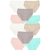TupTam Slip TupTam Mädchen Slips mit Aufdruck 10er Pack