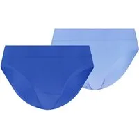 PUMA Slip PUMA WOMEN 3D KNIT SPORT BRIEFS 2P (2er Pack) nahtlose Ränder für eine unsichtbare Passform