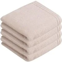 Vossen Handtücher 4er Pack Handtuch 60 x 110 cm Calypso feeling, Frottier (Spar-Set, 4-St), hohe Markenqualität