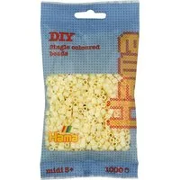 Hama Bügelperlen Hama Bügelperlen – Creme, Midi 5 mm (1000 Stk)