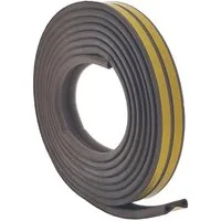varivendo Dichtungsband Gummidichtung P-Profil 6m Braun Dichtband, (Rolle, 1-St., Gummidichtung), abdichtungsband luftdicht fensterdicht türdicht scheibendichtung