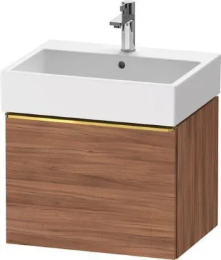 Duravit D-Neo Waschtischunterbau wandhängend Nussbaum Matt 584x442x440 mm - DE4271034790000 DE4271034790000