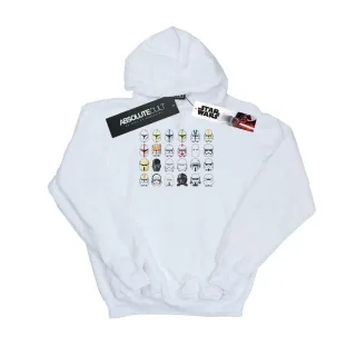 Star Wars - "Troopers" Kapuzenpullover für Herren (Weiß)