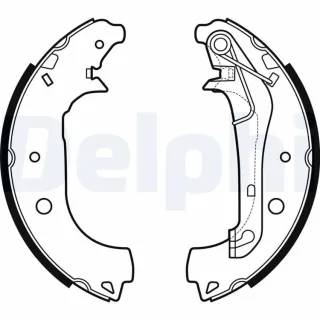 Delphi Bremsbacken hinten Ford Ecosport LS2157