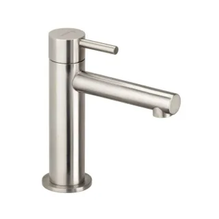 Herzbach Design iX Standventil 17.950860.1.09 ohne Ablaufgarnitur, für Kaltwasser, Edelstahl gebürstet