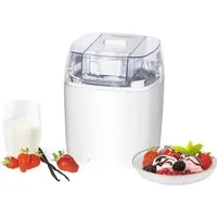 Steba Eismaschine Eismaschine IC 20 Eiscrememaschine Speiseeis Maker, Timer 1,5 Liter Isolierbehälter spühlmaschinengeeignet