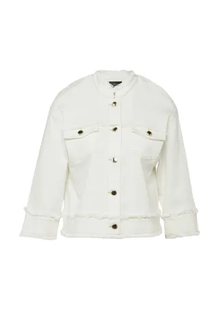 s.Oliver BLACK LABEL - Indoor-Jacke creme - Gr. - 36