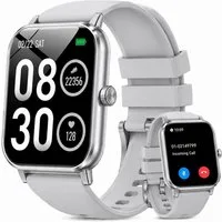 ibettertec 2026 Smartwatch Damen Herren mit 1,83 Zoll HD-Touchscreen, wasserdicht Smartwatch (22 cm Armband cm) Spar-Set