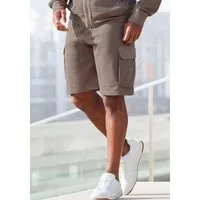 AUTHENTIC LE JOGGER Sweatshorts, kurze Sweathose Cargotaschen mit Webdetails