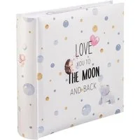Hama Fotoalbum Memo-Album "To The Moon", für 200 Fotos im Format 10x15 cm