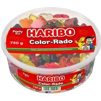 HARIBO Süßigkeit, Haribo Color Rado Lakritzkonfekt Mischung in einer Party Box 750g