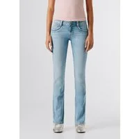 Pepe Jeans Straight-Jeans SLIM JEANS MW GEN mit doppeltem Knopfverschluss