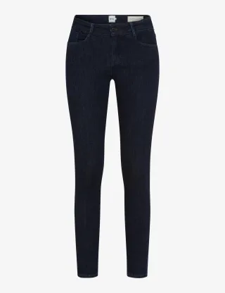 Brax Damen Five-Pocket-Hose Style ANA CLEAN DARK BLUE, denim dunkelblau, Gr. 32