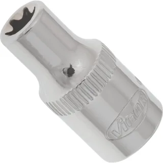 VIGOR T Steckschlüsseleinsatz - 1/4 Zoll (6,3 mm) Vierkant - V2187N