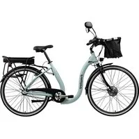 Tretwerk E-Bike Cityrad Linea, 3 Gang, Nabenschaltung, Frontmotor, 374 Wh, tiefer Einstieg