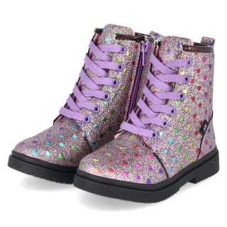 Lico Stiefeletten ISALIE - Gr. 25 - Lila - Synthetik