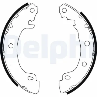 Delphi Bremsbacken hinten Renault Megane Sc?nic