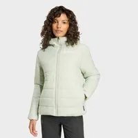 adidas TERREX Steppjacke W MT ESS P HO J wärmend durch Climawarm Technologie, mit Kapuze