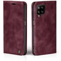 Tec-Expert Handyhülle Tasche Hülle für Samsung Galaxy A12 6.5 Zoll, 6.5, Cover Klapphülle Case mit Kartenfach Fliphülle aufstellbar