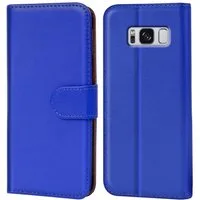 CoolGadget Handyhülle Book Case Handy Tasche für Samsung Galaxy S8 Plus 6,2 Zoll, Hülle Klapphülle Flip Cover für Samsung S8+ Schutzhülle stoßfest