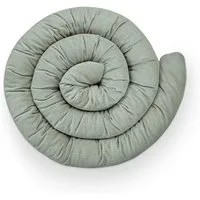 Ehrenkind Nestchenschlange Bettschlange Cord aus 100% Bio-Baumwolle, Schutz und Geborgenheit, (Kuschelschlange, Bettumrandung Babybett), Bettschlange Baby