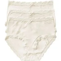 Nina Von C. Taillenslip 3er Pack Damen Taillenslip Multiple Packs (Packung, 3-St) Zwickel