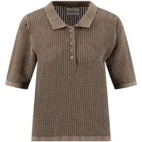 FYNCH-HATTON 3/4 Arm-Pullover Poloshirt strukturiert - Casual Fit
