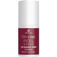 alessandro international Nagellack Alessandro Striplac Peel or Soak 143 Elegant Rubin 8 ml