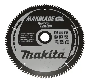 Makita MAKBLADE+ Sägeb. 260x30x100Z - B-32633