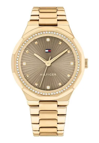 Tommy Hilfiger Damenuhr Quartz Gold