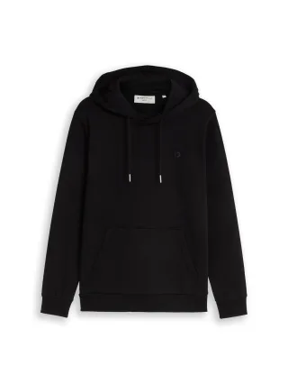 Denim Tom Tailor - Basic Hoodie Sweatshirt black - Gr. - XXL