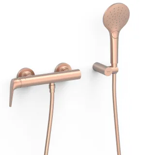 Tres Einhebel Brausemischer Anti Kalk Handbrause: Ø 110 mm , 28116701OPM 28116701OPM