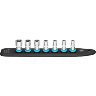 HAZET SmartRail mit 7 Steckplätzen Vierkant 6,3 mm (1/4 Zoll) 7-teilig, Außen-Sechskant-Traction, ku - 850-SR/7