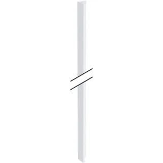 Geberit Griff, Weiß, Acanto Hochschrank flach zu Art.-Nr.: 500.637.01.2, 243861011 243861011