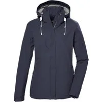 Killtec Outdoorjacke KOS 61 WMN JCKT Funktionsjacke: wasser- und winddicht, atmungsaktiv, abnehmbare Kapuze