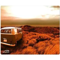 Speedlink Mauspad Mouse-Pad Maus-Pad Motiv Bus dünn 1,5mm, Sonnenuntergang Bus Mouse Maus Pad dünn rutschfest Textil-Oberfläche
