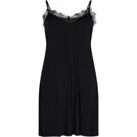 Pastunette Unterkleid Satin Unterkleid für transparente Kleidung (1-tlg) mit Spitze