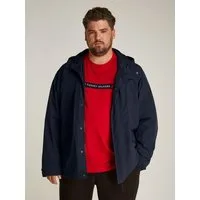 Tommy Hilfiger Big & Tall Allwetterjacke BT-LW PACKABLE HOODED JKT-B in Großen Größen, Logostickerei