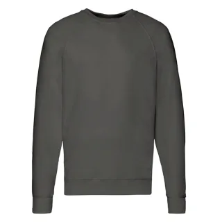 Fruit of the Loom - Pullover für Herren Raglanärmel (Hellgrau)