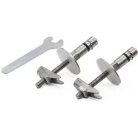 LUVETT WC-Sitz Befestigung 30 mm (Packung, 1-St., C0702G), Scharnier mit höherem Drehpunkt