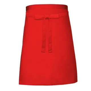 Link Kitchen Wear - Schürze, Unifarben (Rot)