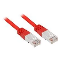 Patchkabel RJ45 Cat.5e SFTP rot, 10 Meter