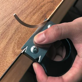 Ergonomic Woodworking Edge Trimmer Handheld Planer for Smooth Edges Chamfering & Deburring Tool with Comfortable Grip Ha