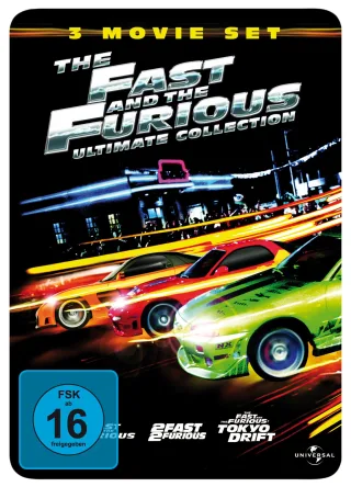 The Fast and the Furious 1 - 3 (Ultimate Collection 3 DVDs im Steelbook- limited Edtion) [Limited Edition]