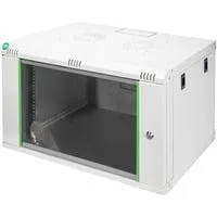 Wandgehäuse DN-19 07-U-EC, IT-Schrank hellgrau, 7 Höheneinheiten