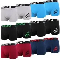 L&K Boxershorts 1119 (12er-Pack) Boxershorts Herren aus Baumwolle klassischen Unifarben