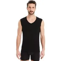 FINN Design Achselhemd Business Unterhemd Herren Ärmellos mit V-Ausschnitt Das perfekte Tank-Top für Männer unter Hemd und Anzug
