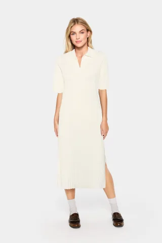 Kleid Fitted Ice white